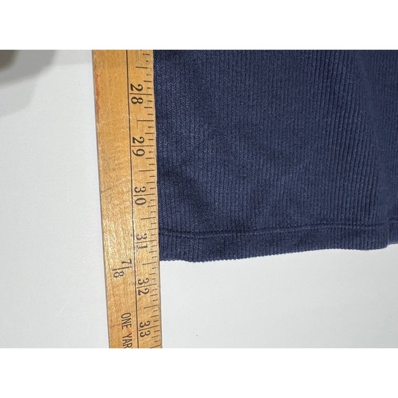 Halara Ribbed SoCinched High Waisted Tummy Control Drawstring Wide Leg Pant S R - Picture 12 of 16